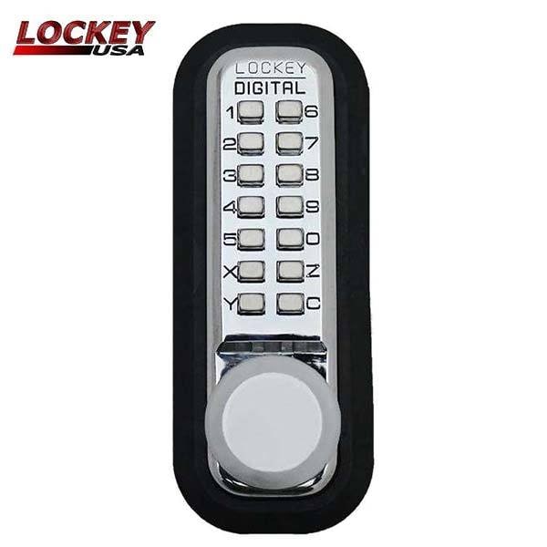 Lockey: 2830 - Mechanical Keypad Keyless Knob Lock - Passage - Antique Brass